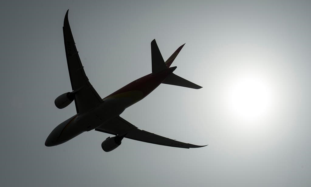 An alert has been issued for passengers on a flight between Seattle and Vancouver.