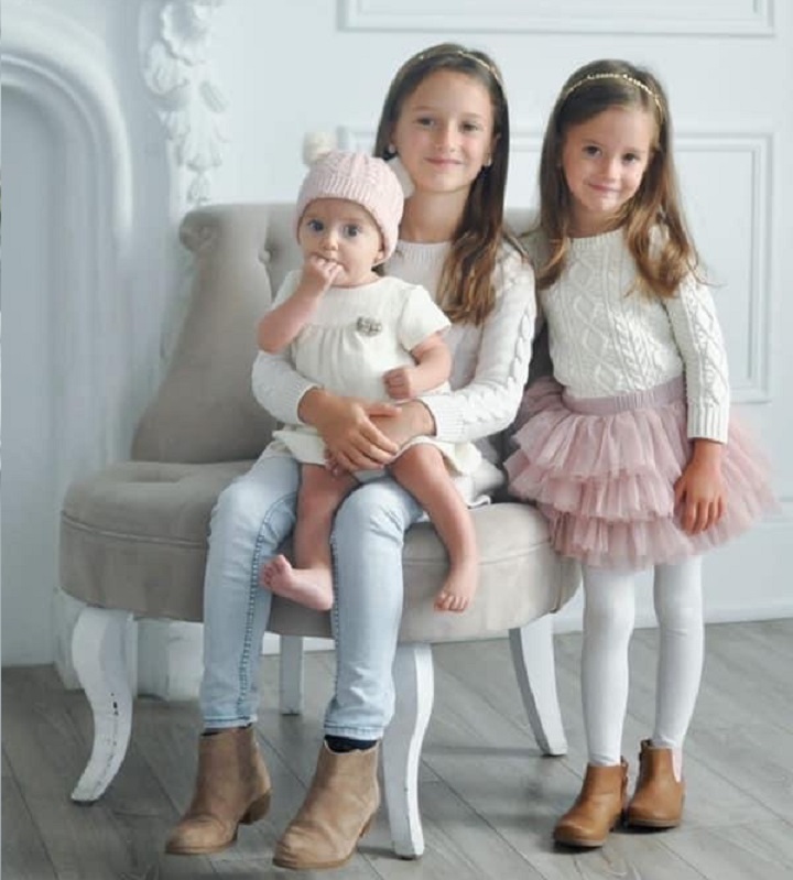 An undated photo of Karolina Ciasullo’s three daughters Klara, Lilianna and Mila who were all killed in a crash in Brampton.