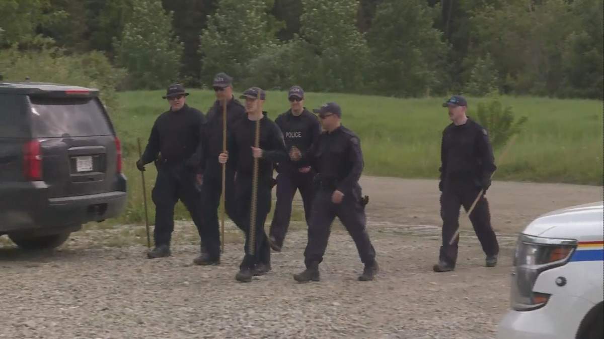 Police are investigating after bones were found on Tsuutʼina Nation this week.