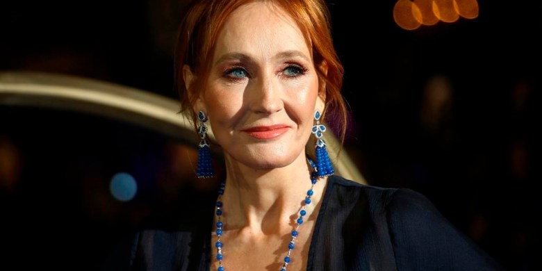 J.K. Rowling slams trans rights activists for 'doxxing' her during protest