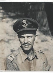 Jim Ashworth during his time with the RCAF. Ashworth was posted to Southeast Asia with RAF No. 20 Squadron. He flew more than 50 missions from January 1943 to June 1944.