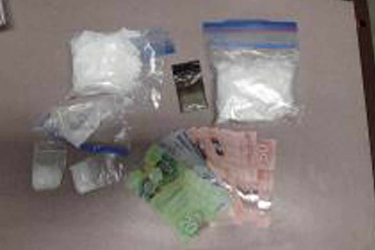 Police say they found more than a half-kilo of methamphetamine in a Waterloo home on Thursday.