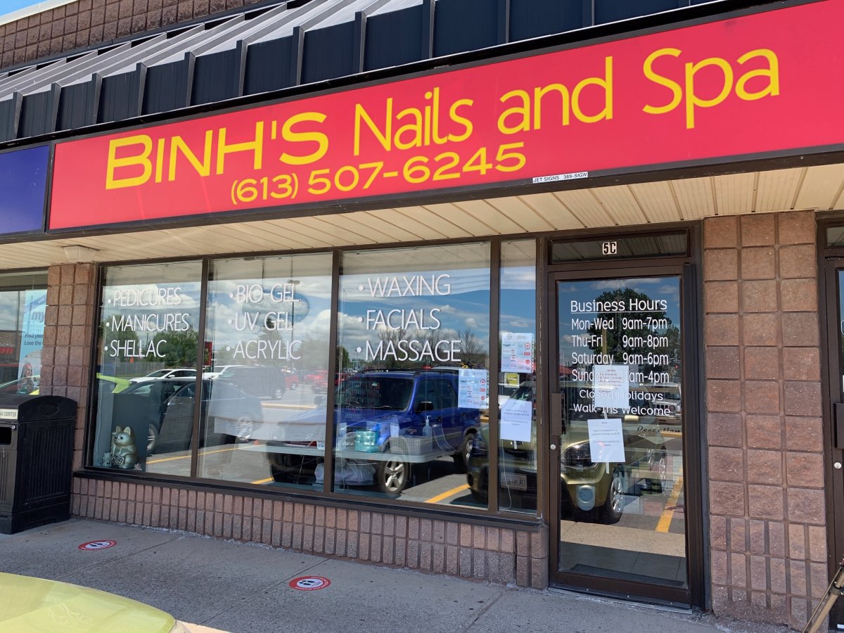 Kingston police are investigating claims that two nail salons were operating before Stage 2 reopening in the region, including Binh's Nail Salon, which is the source of 30 COVID-19 infections.