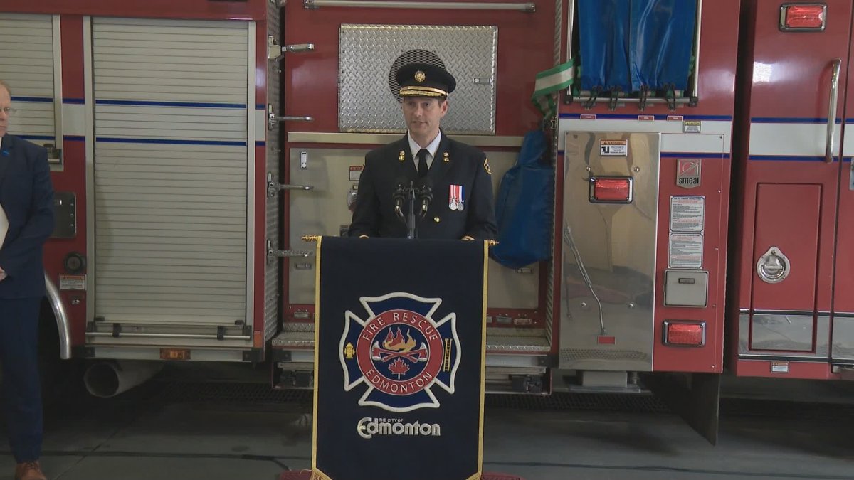 Edmonton Fire Chief Joe Zatylny