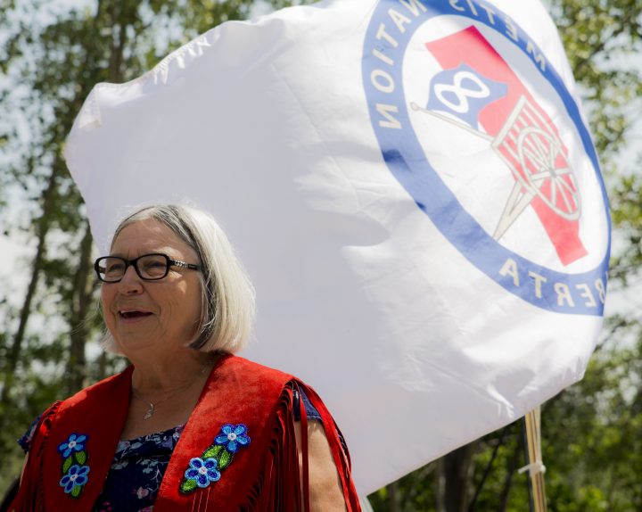 President of the Métis Nation of Alberta Audrey Poitras.
