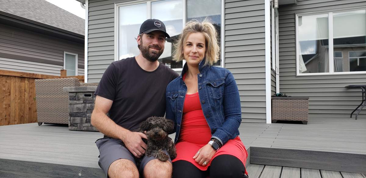 A St. Albert family is sharing the story of how their dog suffered weed poisoning while on a walk as a warning for others.