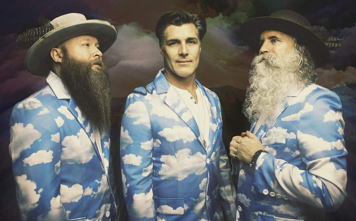 The Washboard Union (L-R): Chris Duncombe, Aaron Grain and David Roberts in a photoshoot for their ‘Everbound’ album.