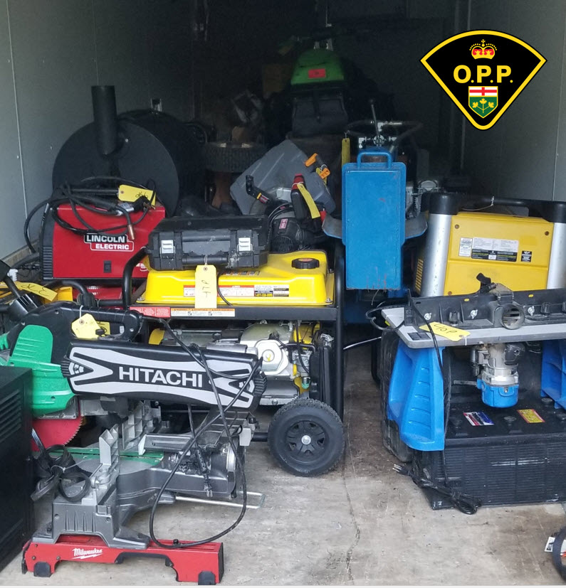 OPP say officers recovered more than $80,000 in stolen property from a residence in Highlands East, Ont.