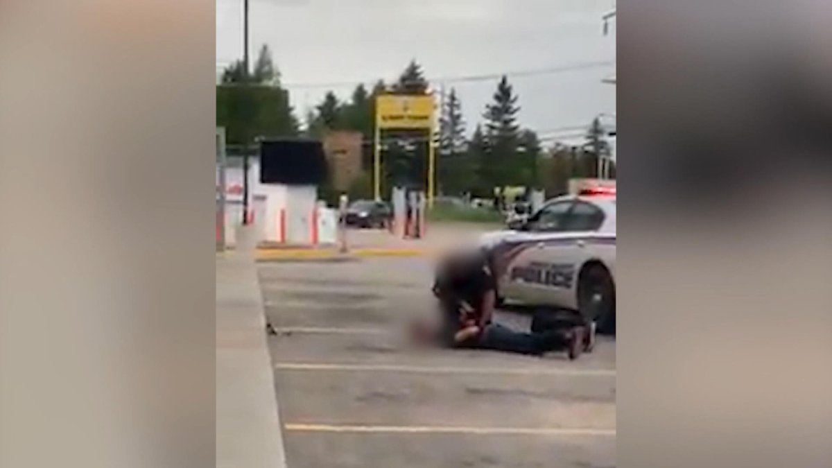 A video of the arrest, posted on Facebook by Rez R Us, shows an Indigenous man being thrown to the ground by a Prince Albert police officer.