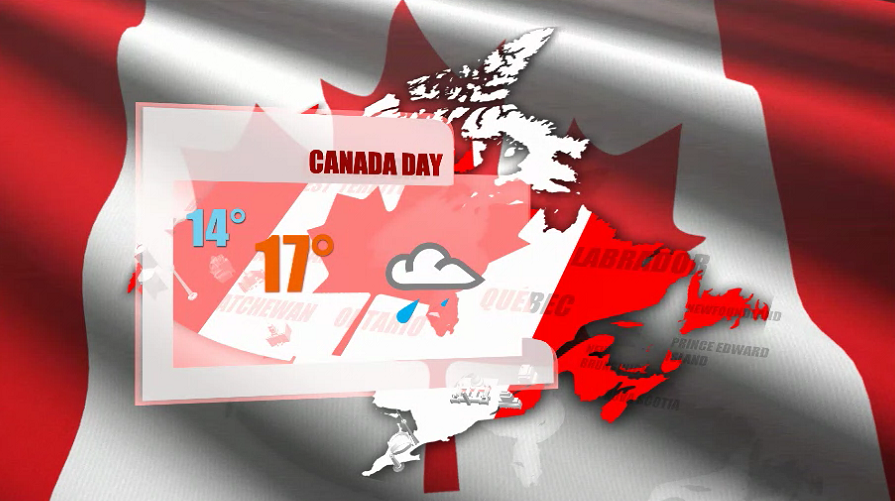 Rain returns to the Okanagan for Canada Day.