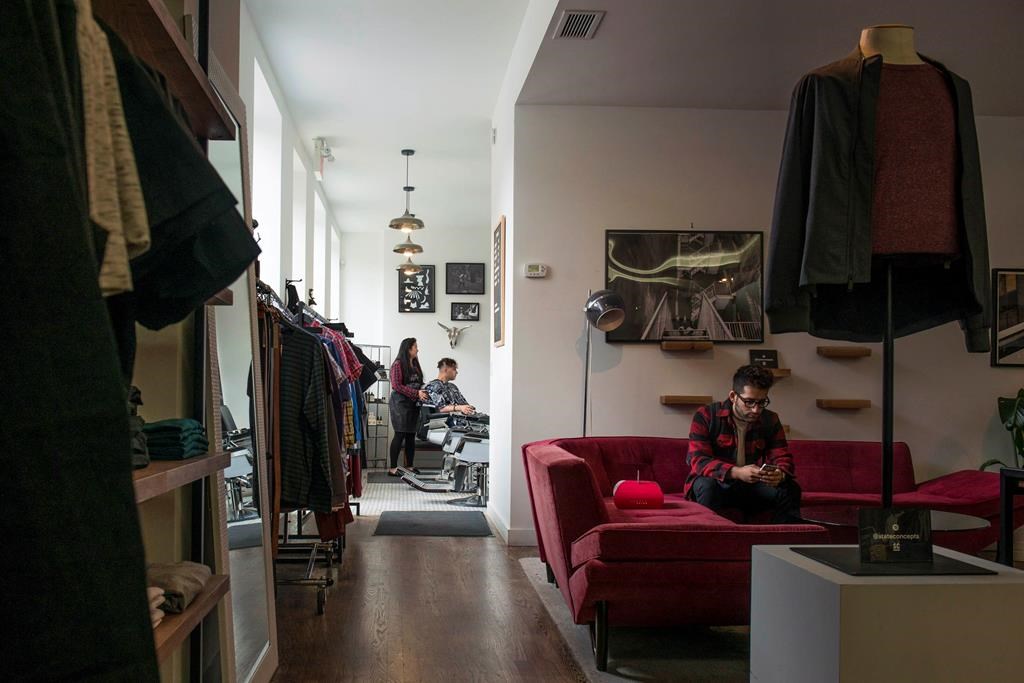 A Frank and Oak store is shown in Toronto, Wednesday, June 8, 2016. Frank and Oak is the latest clothier retailer to seek creditor protection as it faces challenges dealing with the COVID-19 pandemic. THE CANADIAN PRESS/Eduardo Lima.