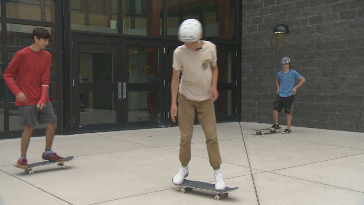 A group of Kelowna skateboarders is petitioning for a skate park in the city's Lower Mission area. 