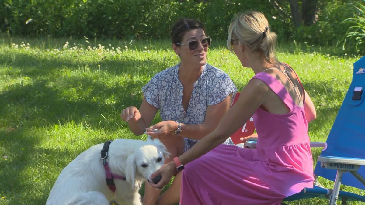 Carmen and Lara have are done self-isolating Saturday.