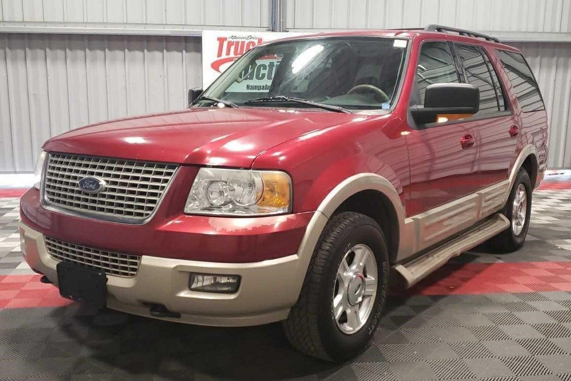 Anyone who saw a red Ford Expedition in northeast Edmonton over the past several weeks should contact police.