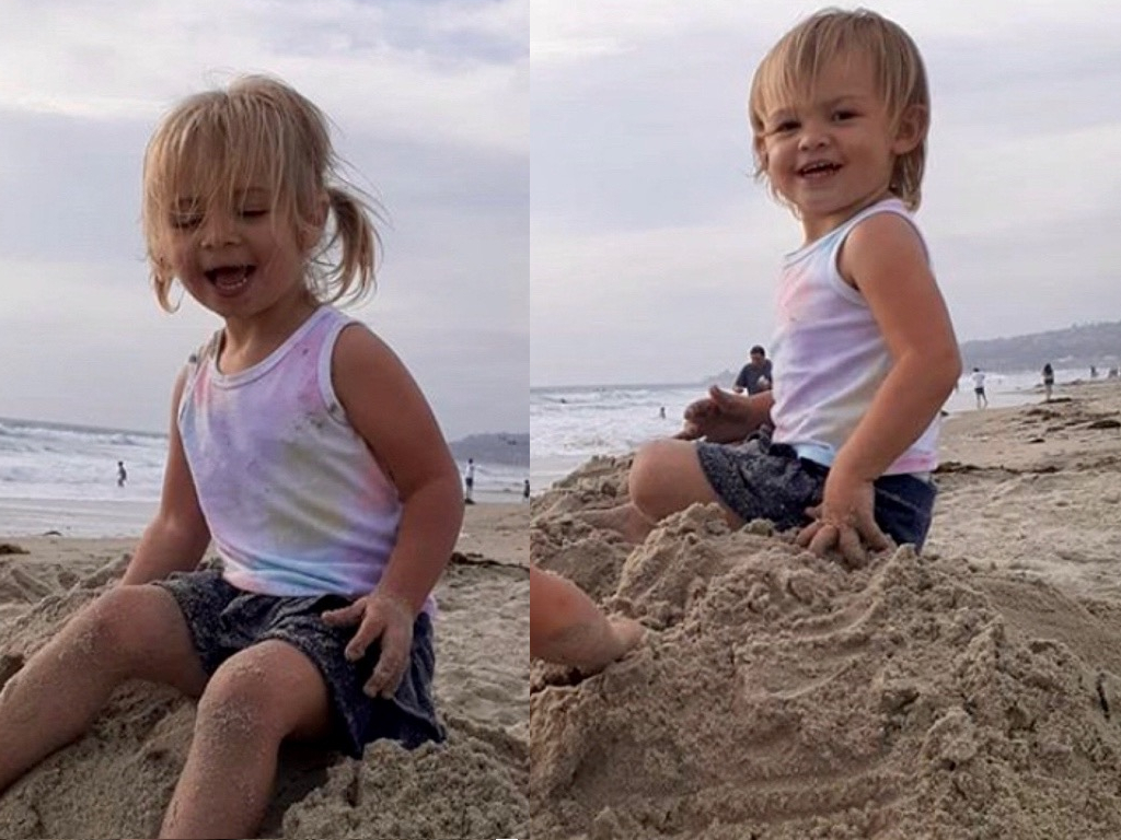 A man has been arrested after driving his truck, with his twin daughters inside, over California's Sunset Cliffs into the Pacific Ocean.