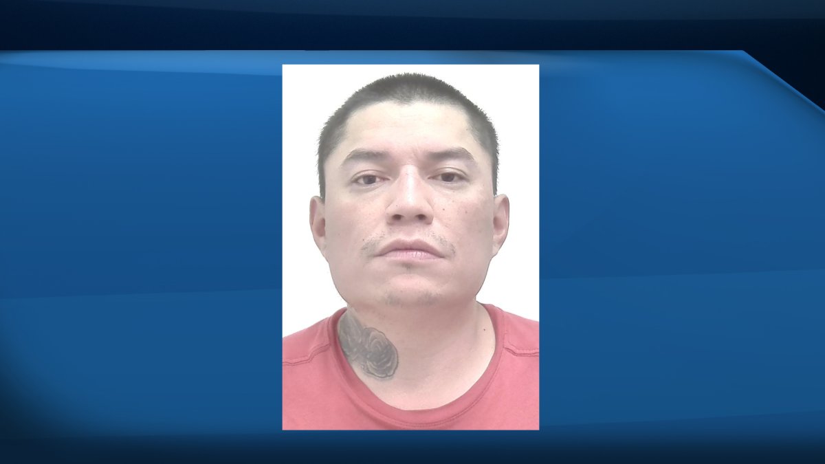 Calgary police are searching for Tyler Curtis Lee Davis, 34, who is wanted on warrants related to two domestic incidents in June 2020.