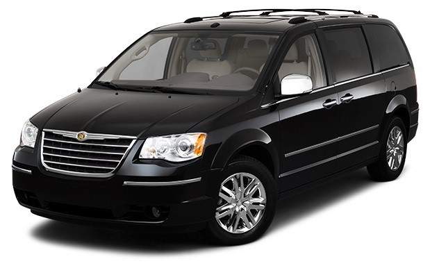The pair are believed to be in a black 2010 Chrysler Town & Country van.