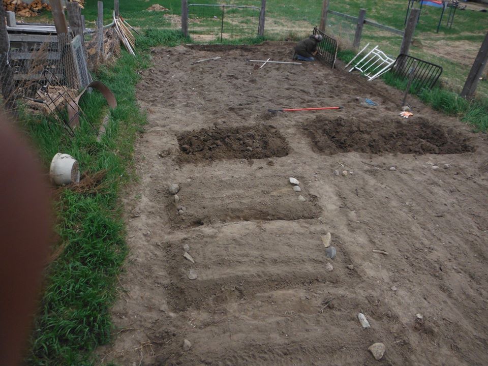 Some of the Paul family’s gardens.