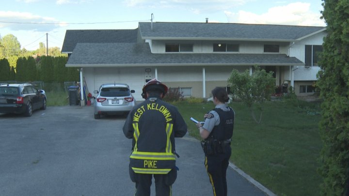 Heavy police presence at West Kelowna fire - Okanagan ...