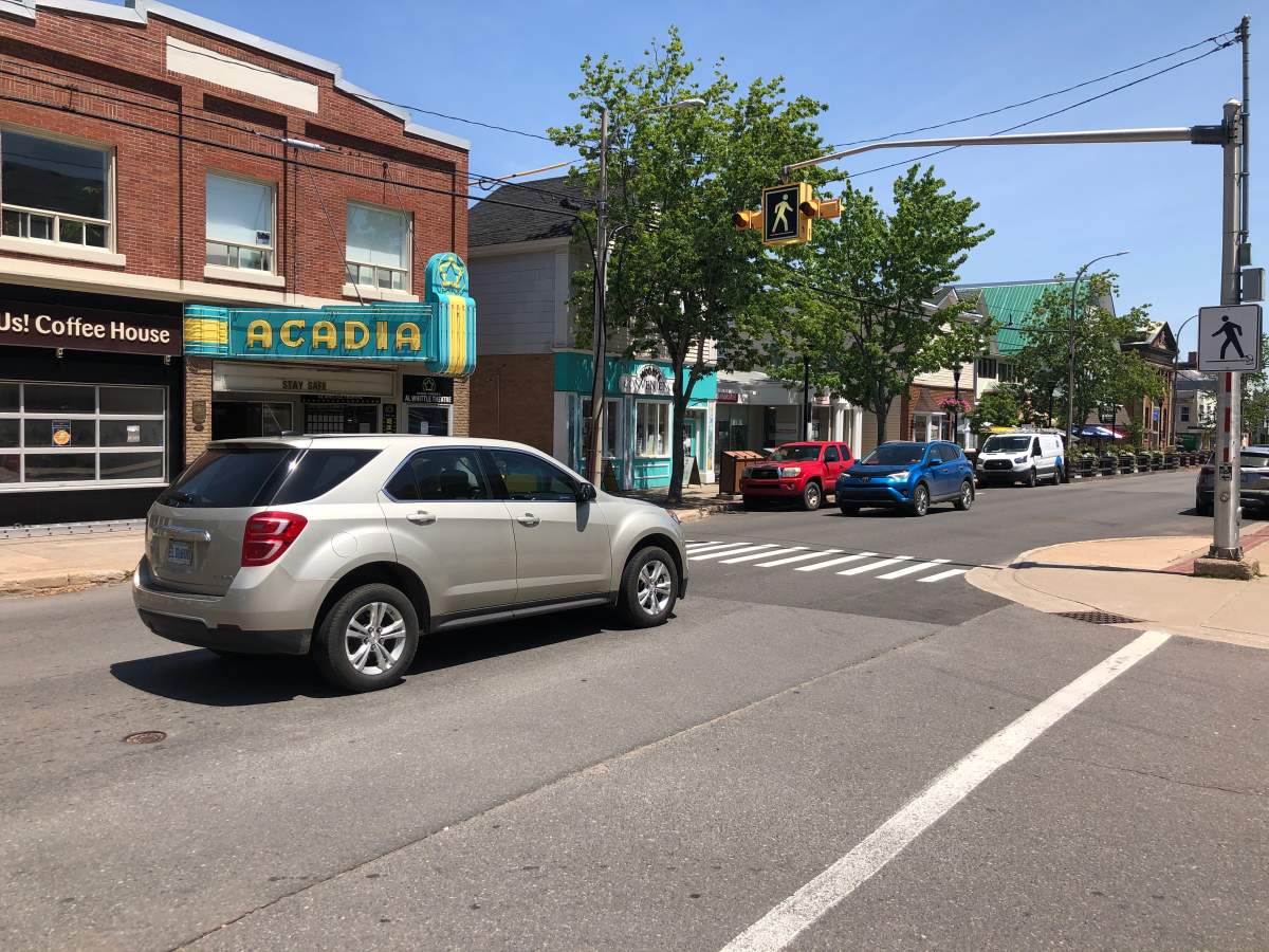 Main Street in Wolfville to transition to one-way traffic. Global News File.