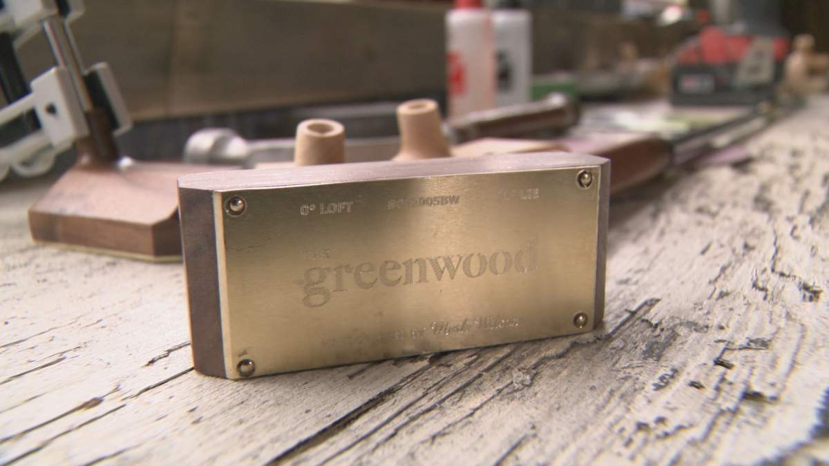 A new product from a company out of B.C. uses wood instead of metal in its golf putter.