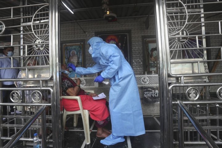 India sets new record for coronavirus deaths with over 1,100 in single day