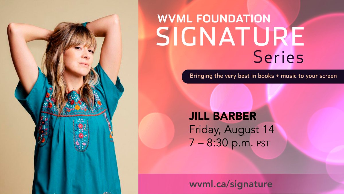 Jill Barber Concert – WVML Foundation Signature Series - image