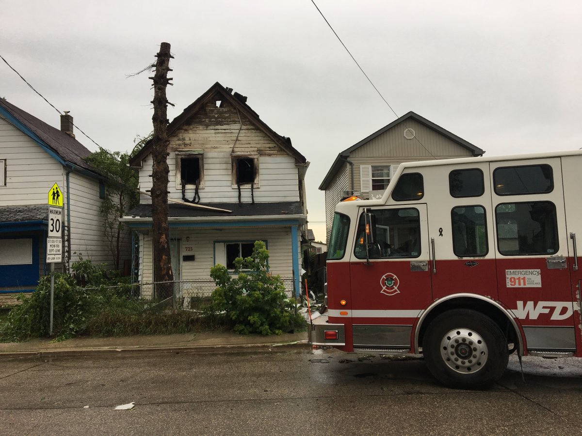 This Alexander Avenue home is expected to be a complete loss after a fire Saturday morning. 