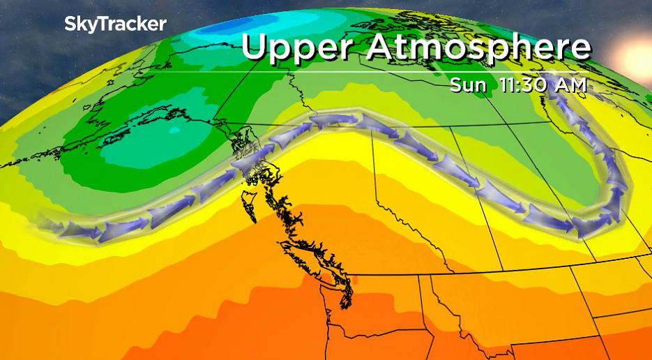 An upper ridge of high pressure will rebuild heat and sunshine heading into the final week of July.