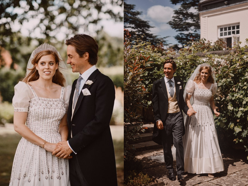 Princess Beatrice and Edoardo Mapelli Mozzi tied the knot at the Royal Lodge in Windsor on Friday.