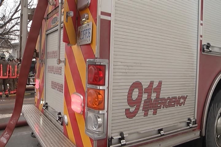 Belleville firefighters responded to a house fire early Wednesday morning caused by a discarded cigarette.