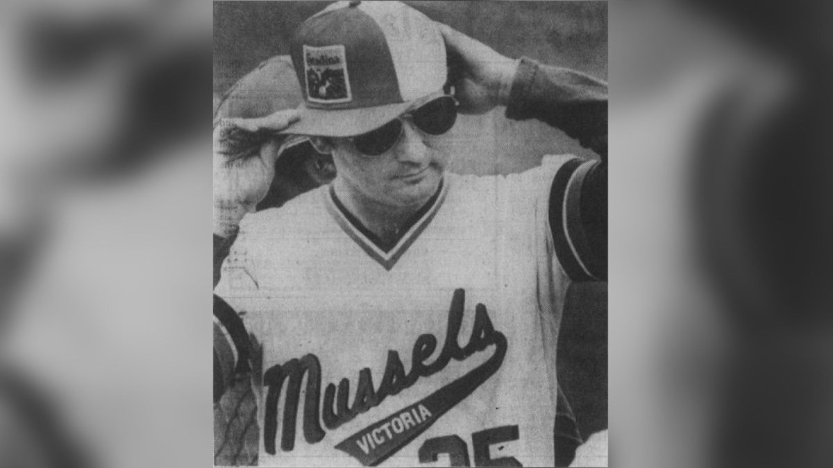Bill Murray at Victoria's Royal Athletic Park on Aug. 18, 1979.