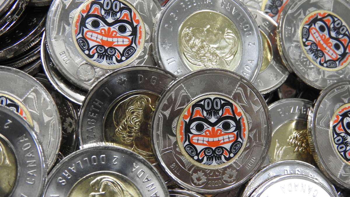 The new Bill Reid coin could soon be in your change. Courtesy: The Royal Canadian Mint