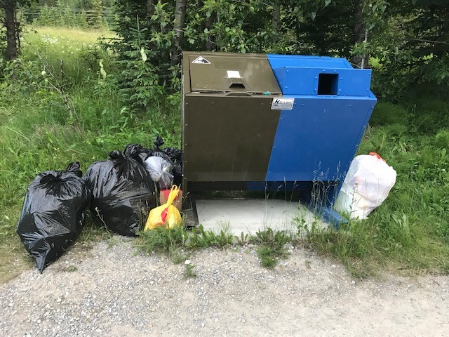 Alberta Parks says there’s been an increase in the improper disposal of garbage in parks lately.