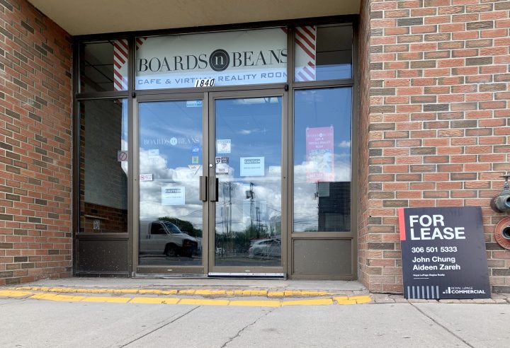 Boards n’ Beans closes permanently in downtown Regina due to coronavirus pandemic - image