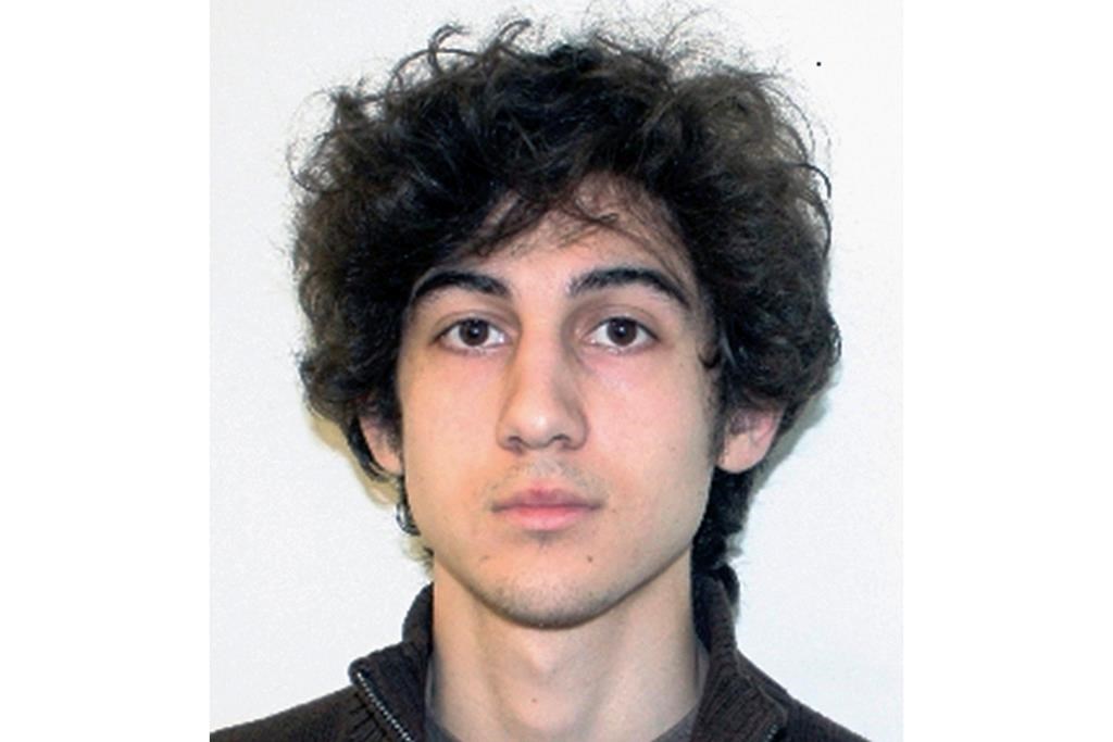 A mugshot of Dzhokhar Tsarnaev
