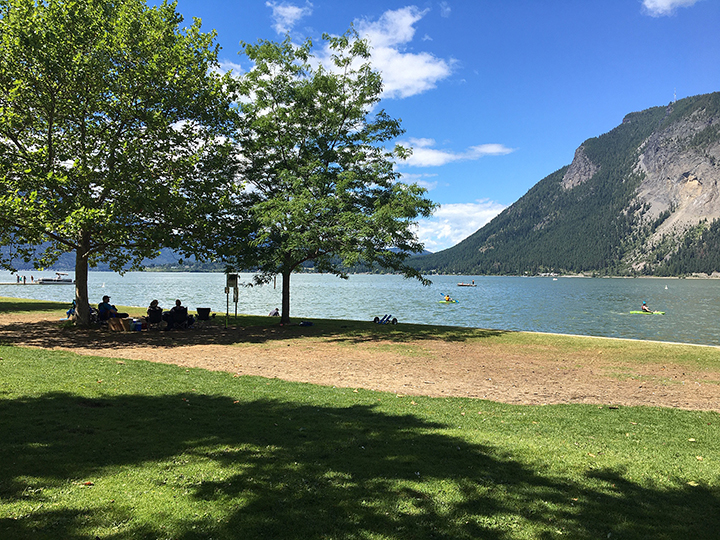 Search and rescue crews say they kept boats on Shuswap Lake until 9 p.m., seven hours after Thursday afternoon’s initial report of a man disappearing while swimming near a dock.