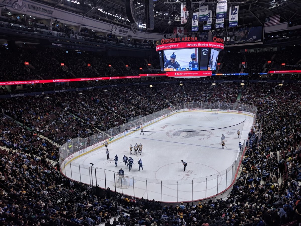 Canucks Sports and Entertainment says 49 people have been issued layoff notices due to pandemic business impacts. 
