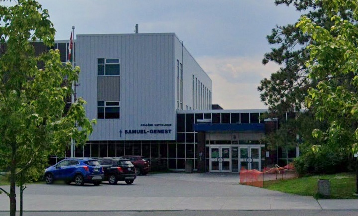 Collège catholique Samuel-Genest is located on Carsons Road.