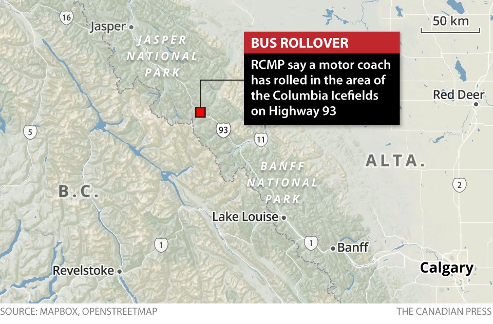 No evidence of rockslide in Jasper tour bus crash; ages and hometowns of victims released - image