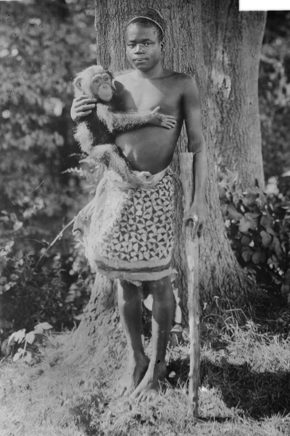 This photo, circa 1915, from the Library of Congress, shows Ota Benga.