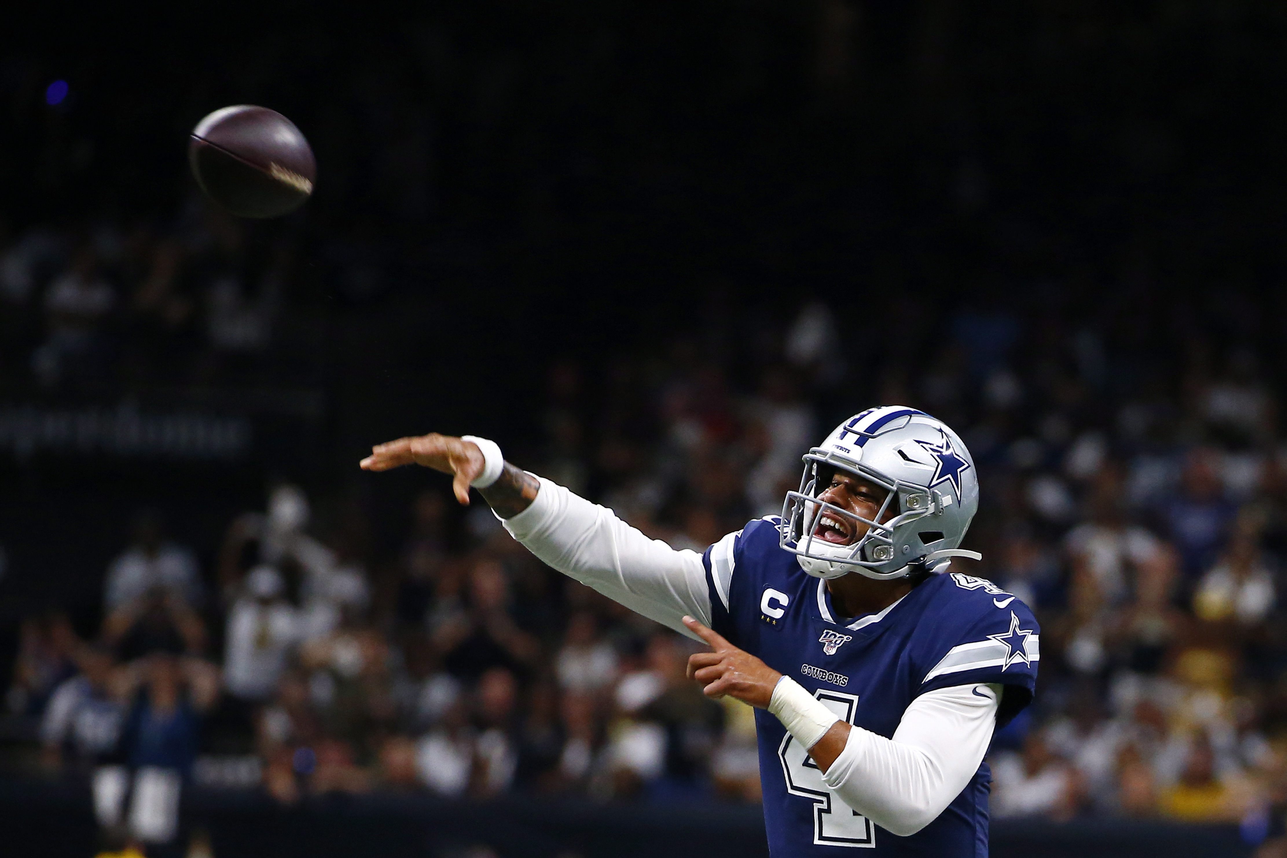 dak prescott signed ball