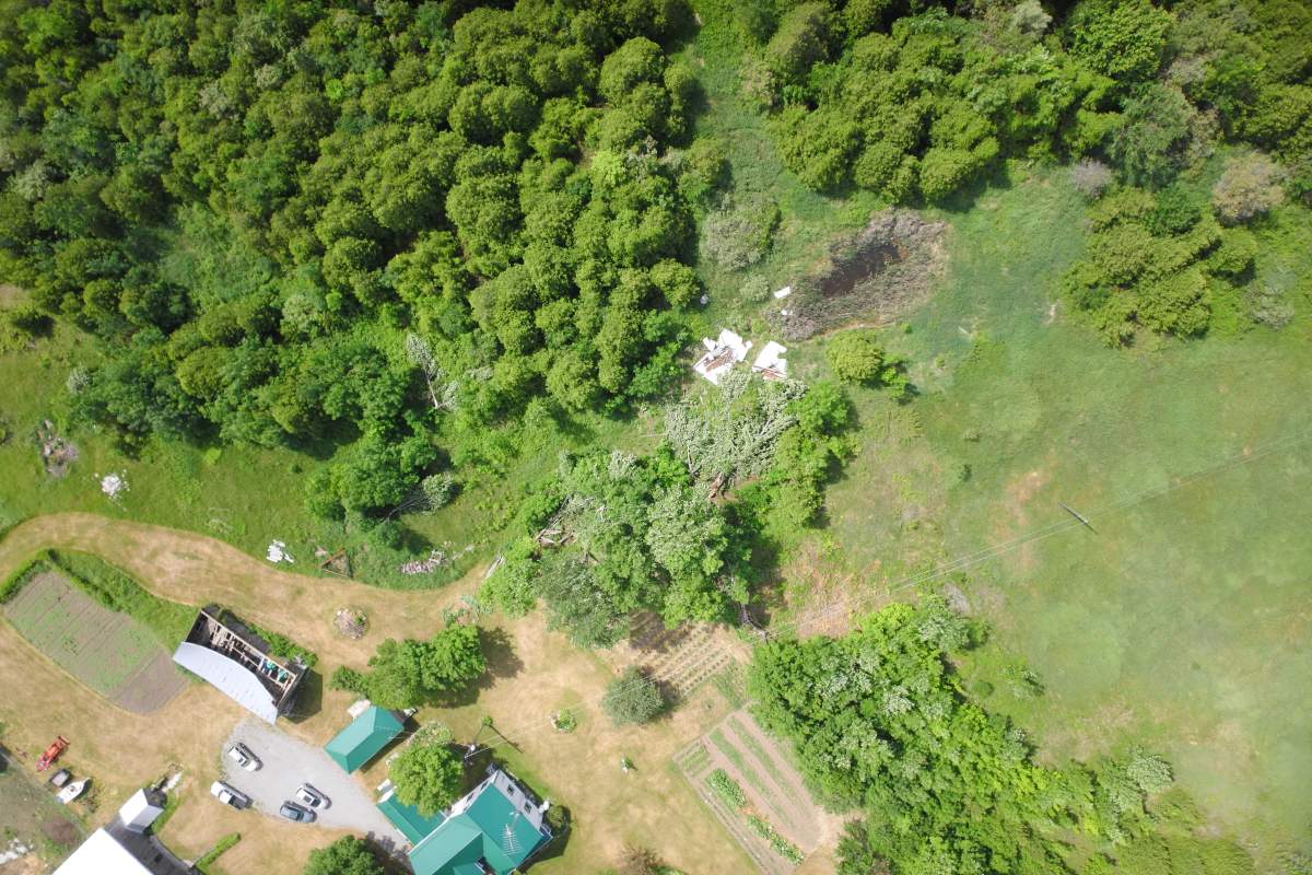 Drone footage of the June 23 tornado which struck Sturgeon Point in the City of Kawartha Lakes.