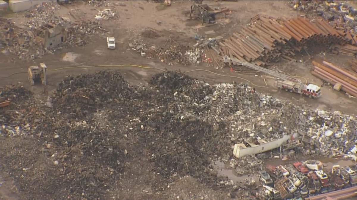 A fire at the Genalta Recycling facility in Strathcona County was declared out Thursday, July 16, 2020.