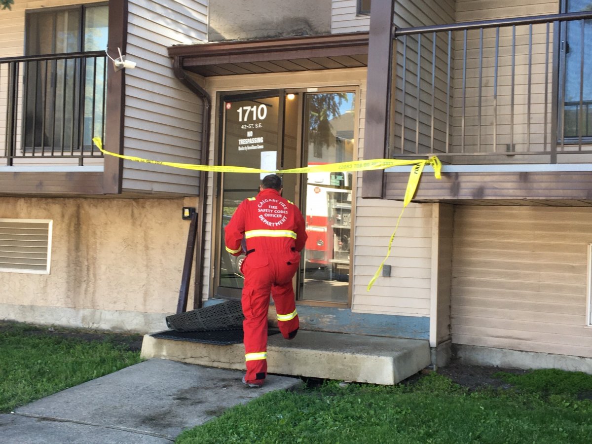 Crews responded to a fire in southeast Calgary in the early morning hours of Sunday, July 5, 2020. 