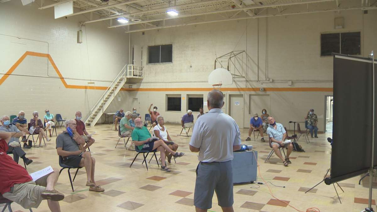 Former members of the St. Pat’s Family Centre in Moncton voted to sell the property at a meeting held by the volunteer board of directors Wednesday’