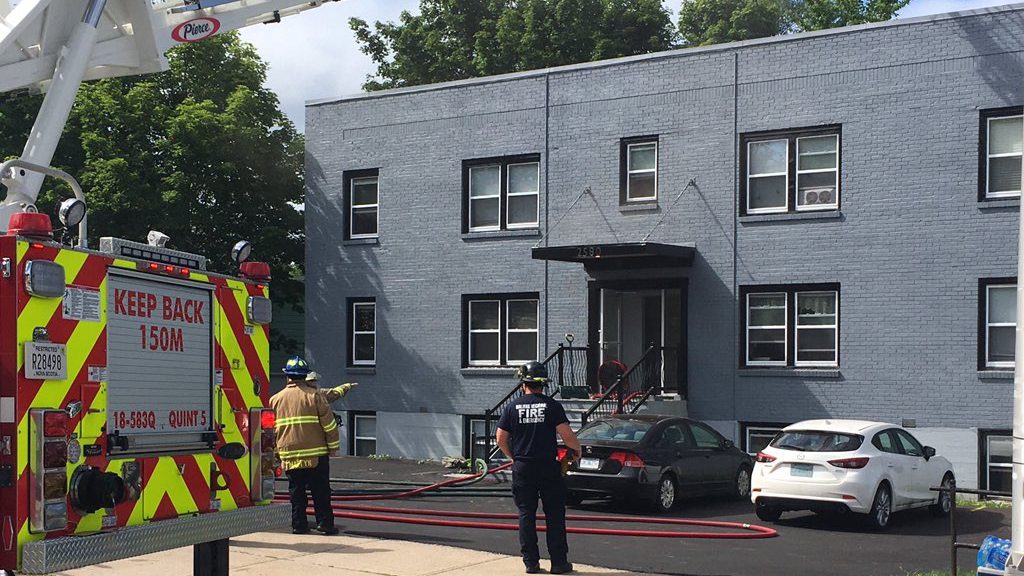 Halifax Fire crews responded to a report of a fire at Chebucto Road and Connaught Avenue, around 9:40 a.m. on Friday, after several residents reported smelling and seeng smoke in their homes. 