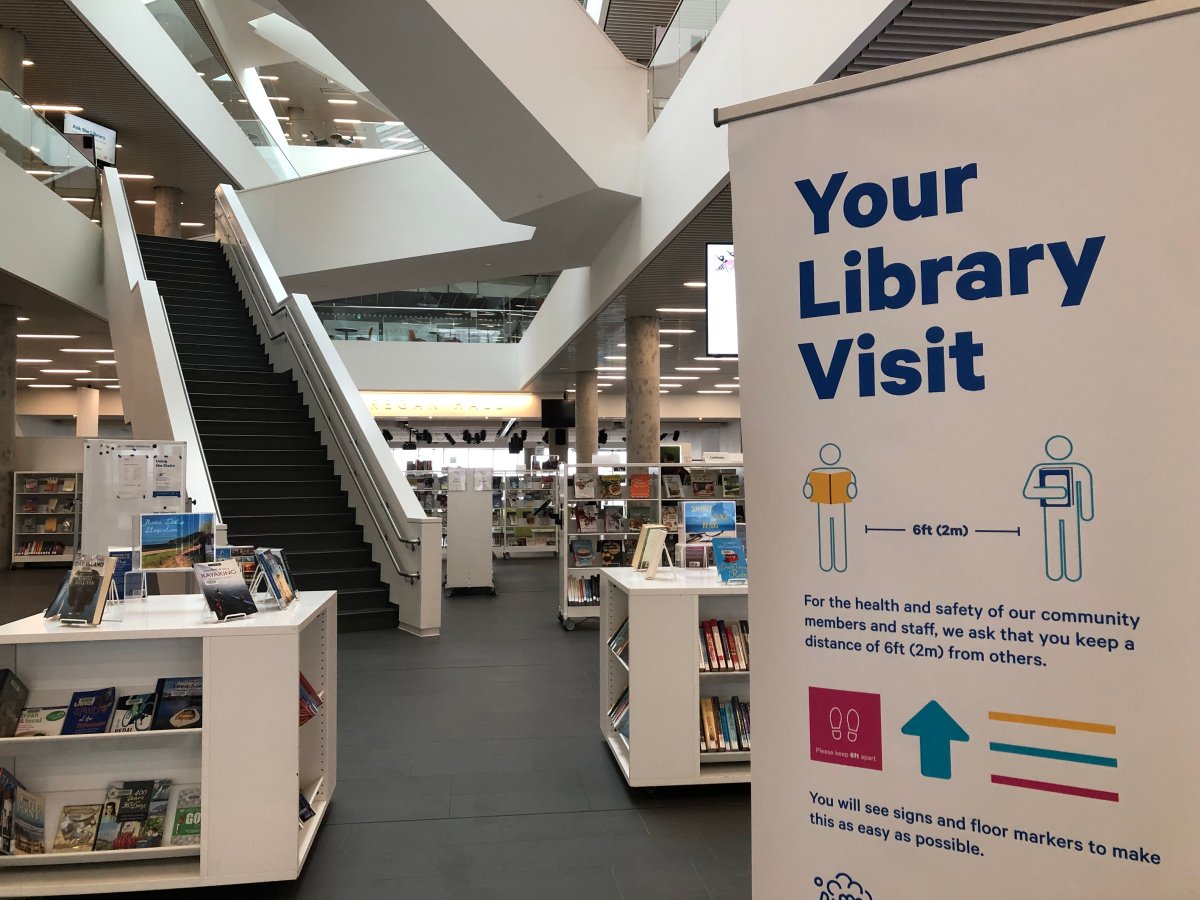 Halifax Public Libraries reopened on July 7, 2020 after three months of closure due to the COVID-19 pandemic.