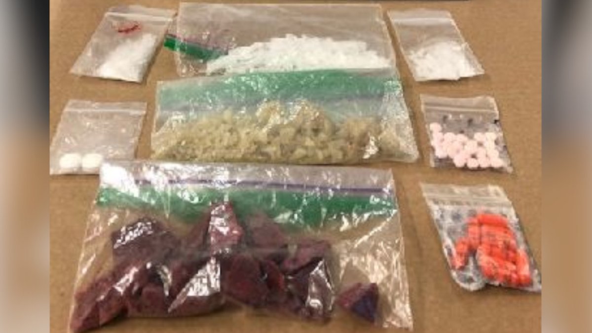 Hamilton police say they seized $16,000 in street drugs and arrested two men in downtown on Monday, July 28, 2020.