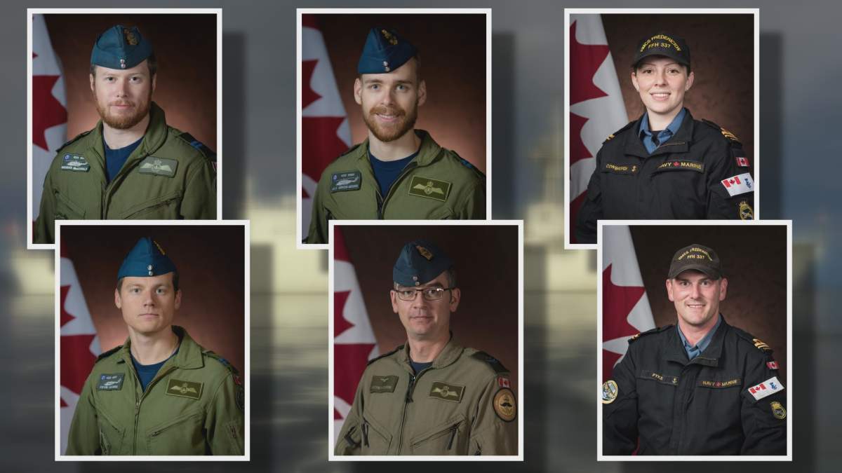 HMCS FREDERICTON CRASH VICTIMS